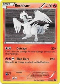 Reshiram - BW004 - Black and White Promos - Pokemon card