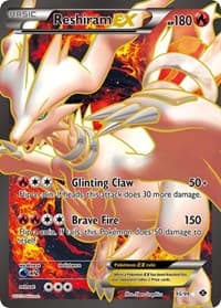 Reshiram EX (95 Full Art) - Next Destinies - Pokemon card
