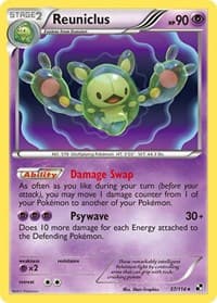 Reuniclus - Black and White - Pokemon card