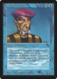 Prodigal Sorcerer - Beta Edition - Magic: The Gathering card