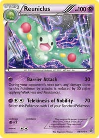 Reuniclus - Plasma Blast - Pokemon card