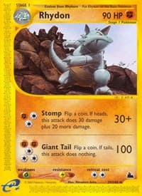Rhydon (29) - Skyridge - Pokemon card