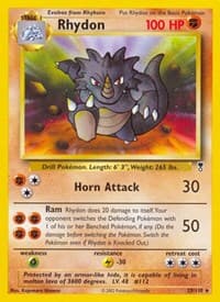 Rhydon - Legendary Collection - Pokemon card