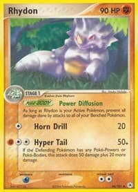 Rhydon - EX Hidden Legends - Pokemon card