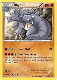 Rhydon - XY Base Set - Pokemon card