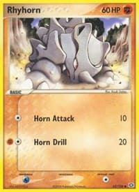 Rhyhorn - EX Emerald - Pokemon card