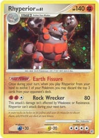 Rhyperior - Diamond and Pearl - Pokemon card