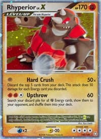 Rhyperior LV.X - Legends Awakened - Pokemon card
