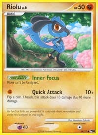 Riolu - POP Series 8 - Pokemon card