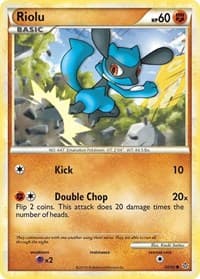 Riolu - Unleashed - Pokemon card