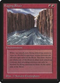 Raging River - Beta Edition - Magic: The Gathering card