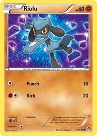 Riolu (75) - Plasma Storm - Pokemon card