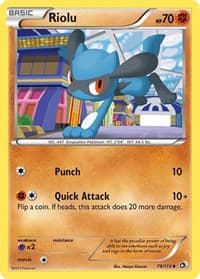 Riolu - Legendary Treasures - Pokemon card