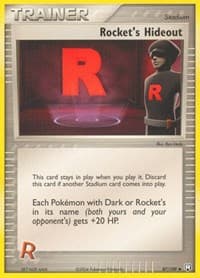 Rocket's Hideout - EX Team Rocket Returns - Pokemon card