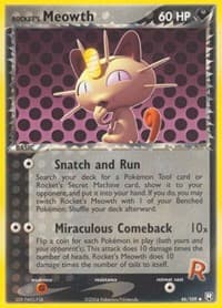 Rocket's Meowth - EX Team Rocket Returns - Pokemon card