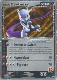 Rocket's Mewtwo ex - EX Team Rocket Returns - Pokemon card