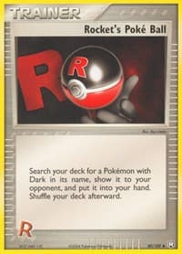 Rocket's Poke Ball - EX Team Rocket Returns - Pokemon card