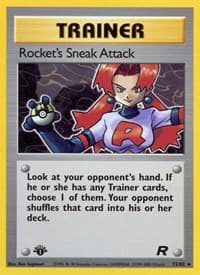 Rocket's Sneak Attack (72) - Team Rocket - Pokemon card