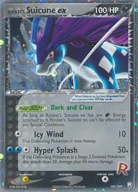 Rocket's Suicune ex - EX Team Rocket Returns - Pokemon card