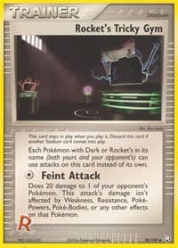 Rocket's Tricky Gym - EX Team Rocket Returns - Pokemon card