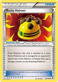 Rocky Helmet - Boundaries Crossed - Pokemon card