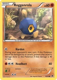 Roggenrola (49) - Emerging Powers - Pokemon card
