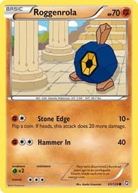 Roggenrola - Dragons Exalted - Pokemon card