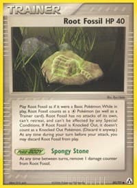 Root Fossil - EX Legend Maker - Pokemon card