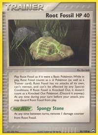 Root Fossil - EX Power Keepers - Pokemon card