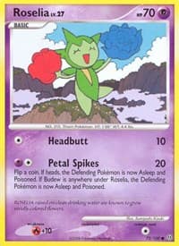 Roselia - Stormfront - Pokemon card
