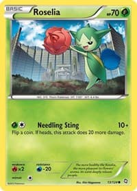 Roselia (13) - Dragons Exalted - Pokemon card