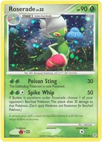 Roserade - Diamond and Pearl - Pokemon card