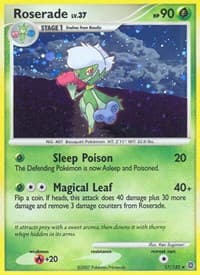 Roserade - Secret Wonders - Pokemon card