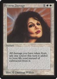 Reverse Damage - Beta Edition - Magic: The Gathering card