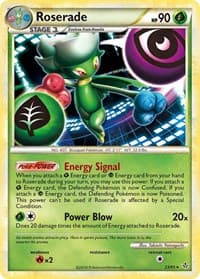 Roserade - Unleashed - Pokemon card