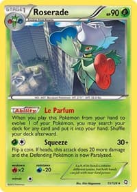 Roserade (15) - Dragons Exalted - Pokemon card