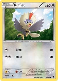 Rufflet (86) - Emerging Powers - Pokemon card