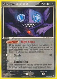 Sableye - EX Deoxys - Pokemon card