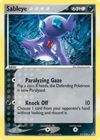 Sableye - EX Holon Phantoms - Pokemon card