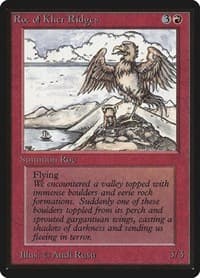 Roc of Kher Ridges - Beta Edition - Magic: The Gathering card
