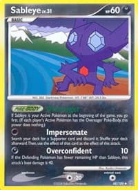Sableye - Stormfront - Pokemon card