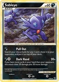 Sableye - Undaunted - Pokemon card