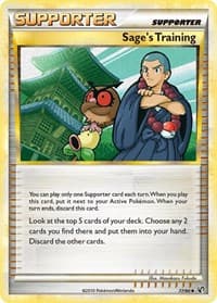 Sage's Training - Undaunted - Pokemon card