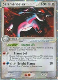 Salamence ex - EX Deoxys - Pokemon card