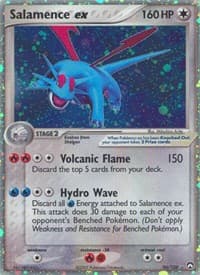 Salamence ex - EX Power Keepers - Pokemon card