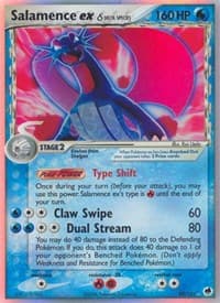 Salamence ex (Delta Species) - EX Dragon Frontiers - Pokemon card