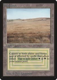 Savannah - Beta Edition - Magic: The Gathering card