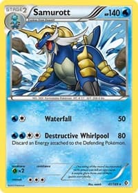 Samurott - Boundaries Crossed - Pokemon card