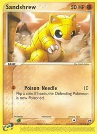Sandshrew - EX Sandstorm - Pokemon card