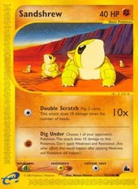 Sandshrew - Skyridge - Pokemon card